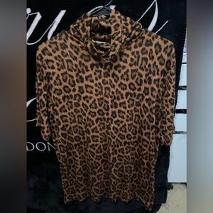 Michael Kors cheetah print shirt
